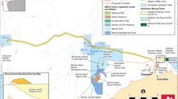 Scarborough gas project map.