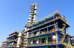 PetroChina Dagang's new ionikylation unit.