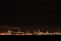Ruwais industrial complex.