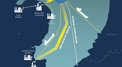 Poseidon CCS project map.
