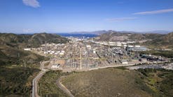 Repsol SA Cartagena refinery in Spain.