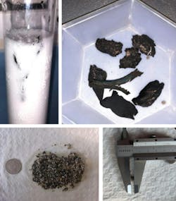 A milled frac plug and other debris were recovered using HVCF as the cleanout fluid during a CT milling operation (Fig. 7).