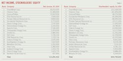 Net Income, Stockholders' Equity (Table 4).
