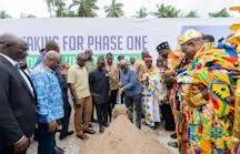 Ghana’s PHDC groundbreaking. 