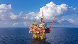 Deepwater jacket platform (Haiji-2).