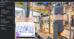 Available to all STO personnel on the Mobideo App, the platform’s dashboard provides employees and contractors a simultaneous 360° view of visual 3D data, augmented with context and data from other systems, helping to plan better and make decisions faster in all refinery operation modes both before and during STO events (Fig. 3).