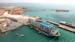 Bechtel conducts development activities for Woodside's Scarborough project in Australia.
