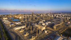Ecopetrol SA's 210,000-b/d refinery in Mamonal Industrial Zone on Cartagena Bay, on Colombia’s northern coast.