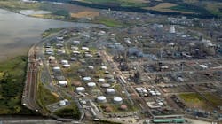 Petroineos Manufacturing Scotland Ltd.’s Grangemouth refinery complex on the Firth of Forth in Scotland. (Fig. 1).