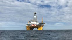 Deepsea Nordkapp drilling rig. 