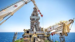 bp Raven infill wells operations, offshore Egypt. 