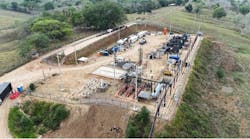 NG Energy's Central Processing Facility, Colombia.
