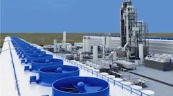 STRATOS Direct Air Capture plant rendering