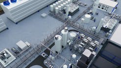 STRATOS Direct Air Capture plant rendering