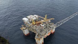 Chevron Blind Faith semibusmersible platform