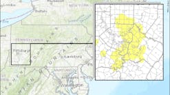 Olympus Energy operations map, 2019.
